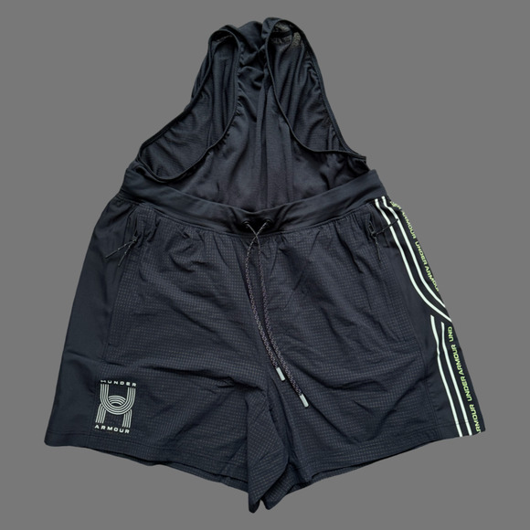 Under Armour Mens UA Run Anywhere Shorts Black Size S NWT 1386620-001 - Picture 4 of 7